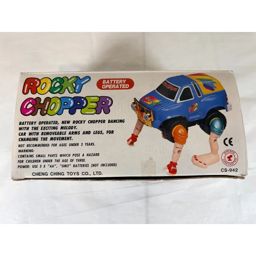 Rocky Chopper Dancing Arms‎ & Legs Car Cheng Ching Toys TESTED & WORKS